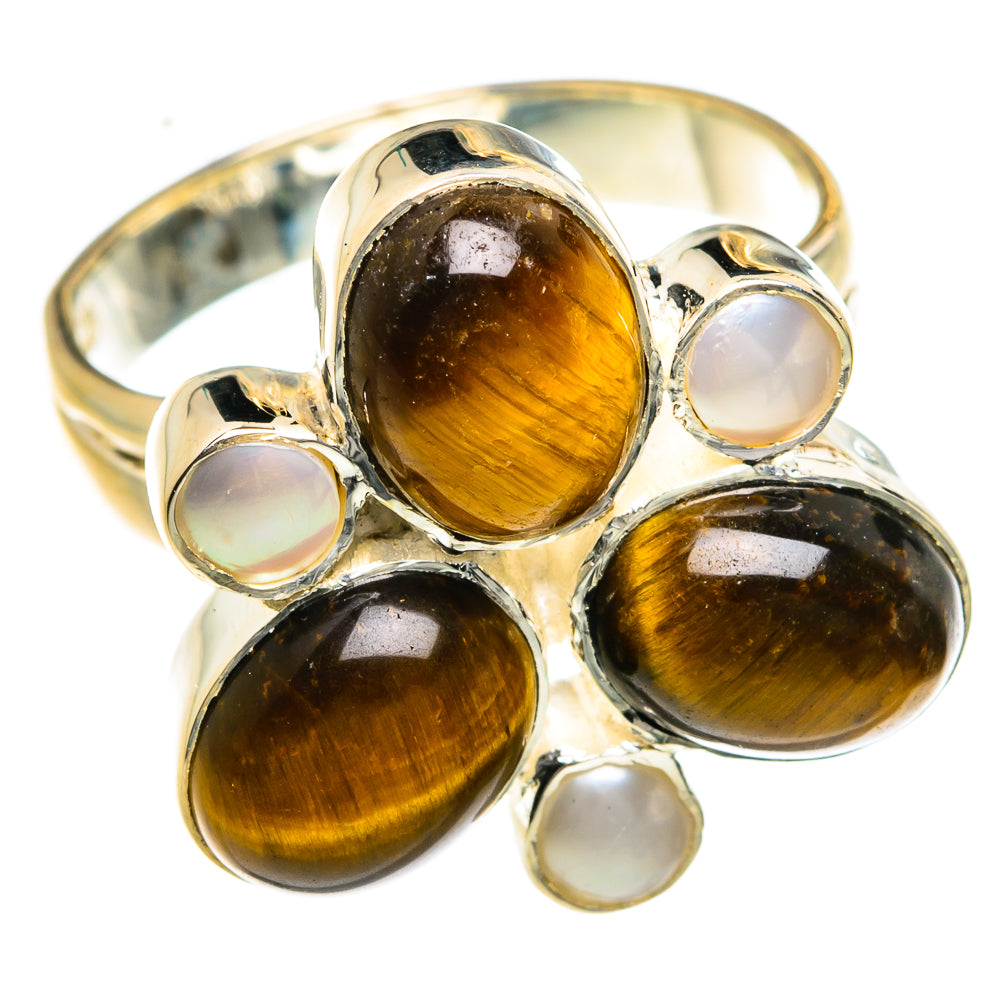 Tiger Eye Rings handcrafted by Ana Silver Co - RING78948