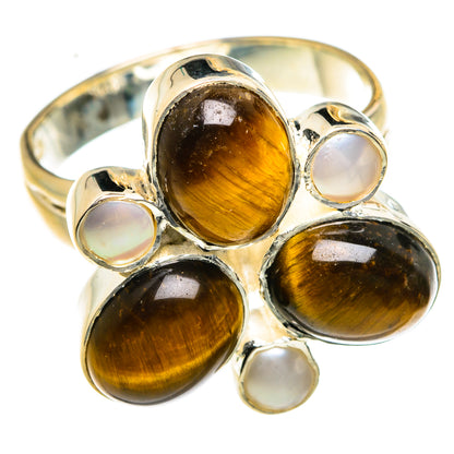 Tiger Eye Rings handcrafted by Ana Silver Co - RING78948