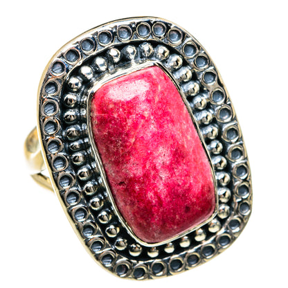 Thulite Rings handcrafted by Ana Silver Co - RING78952