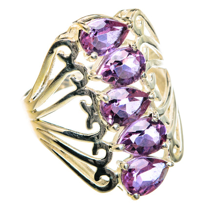 Color Change Alexandrite Rings handcrafted by Ana Silver Co - RING78955