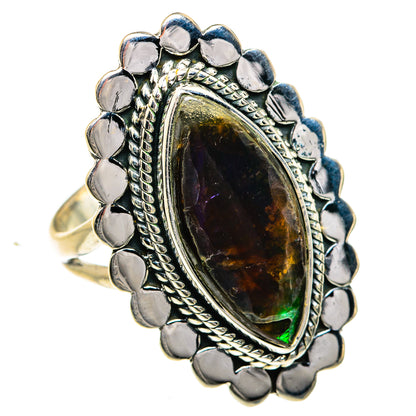 Ammolite Rings handcrafted by Ana Silver Co - RING78969