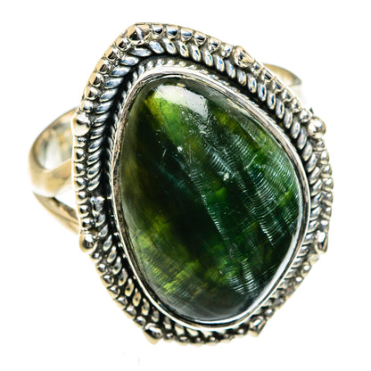 Seraphinite Rings handcrafted by Ana Silver Co - RING78971 - Photo 2