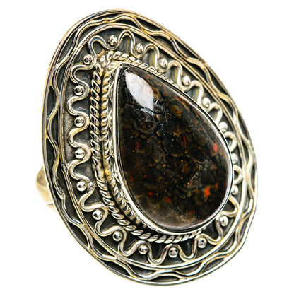 Dinosaur Bone Rings handcrafted by Ana Silver Co - RING79020