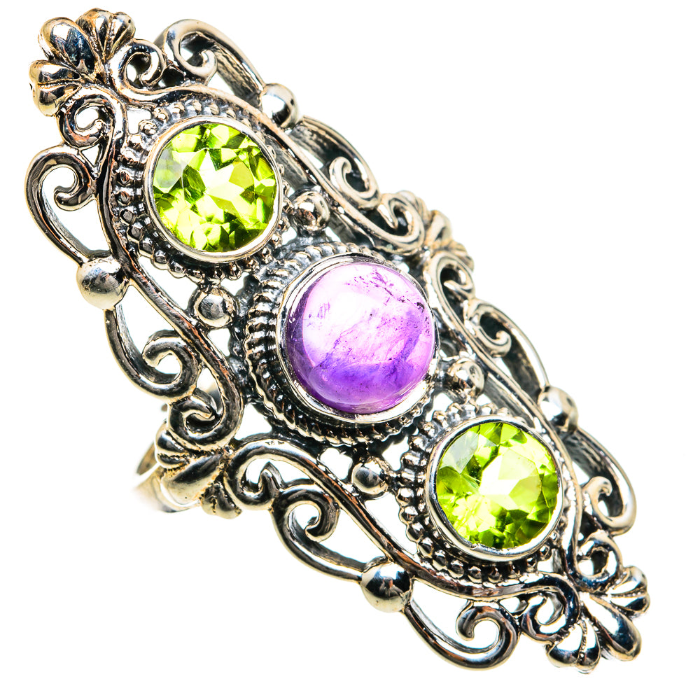Amethyst Rings handcrafted by Ana Silver Co - RING79035