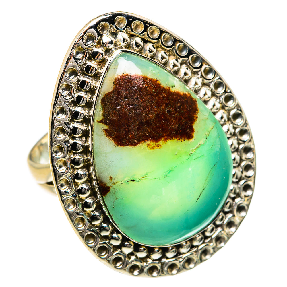 Peruvian Opal Rings handcrafted by Ana Silver Co - RING79052