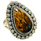 Golden Pietersite Rings handcrafted by Ana Silver Co - RING79053