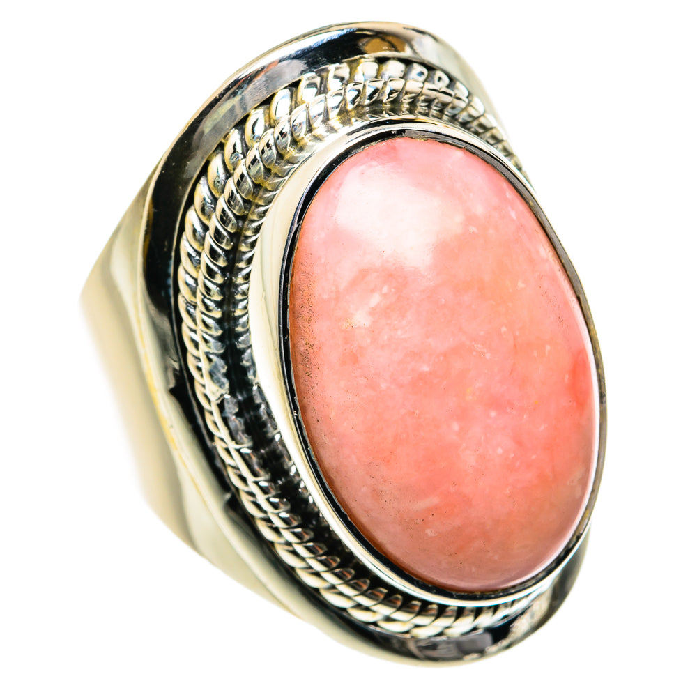 Pink Opal Rings handcrafted by Ana Silver Co - RING79059