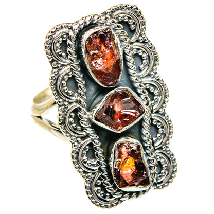 Garnet Rings handcrafted by Ana Silver Co - RING79061
