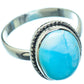 Larimar Rings handcrafted by Ana Silver Co - RING7907