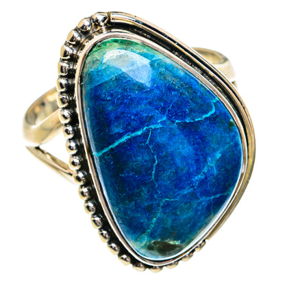 Chrysocolla Rings handcrafted by Ana Silver Co - RING79080