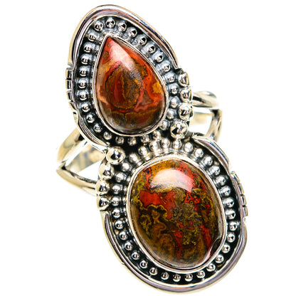 Moroccan Agate Rings handcrafted by Ana Silver Co - RING79086