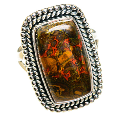 Red Jasper Rings handcrafted by Ana Silver Co - RING79087