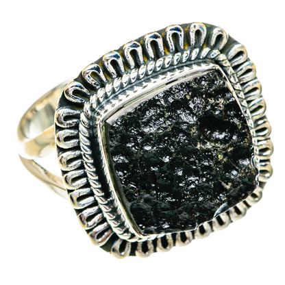 Tektite Rings handcrafted by Ana Silver Co - RING79099