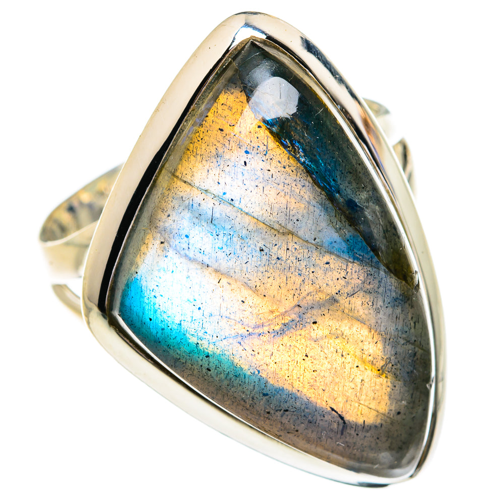 Labradorite Rings handcrafted by Ana Silver Co - RING79112