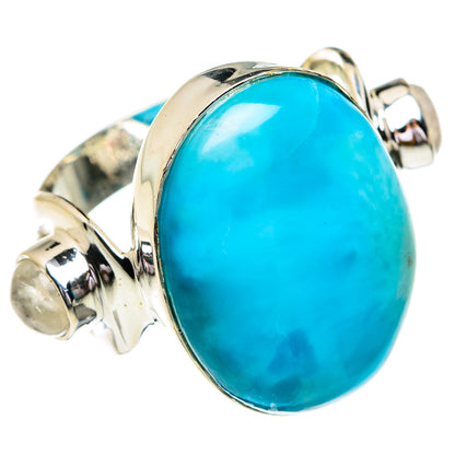 Larimar Rings handcrafted by Ana Silver Co - RING79114