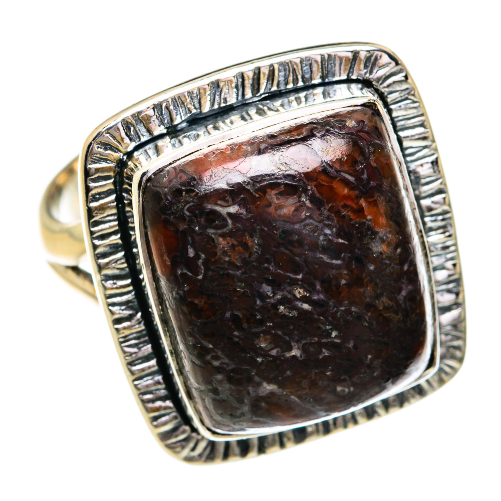 Dinosaur Bone Rings handcrafted by Ana Silver Co - RING79122
