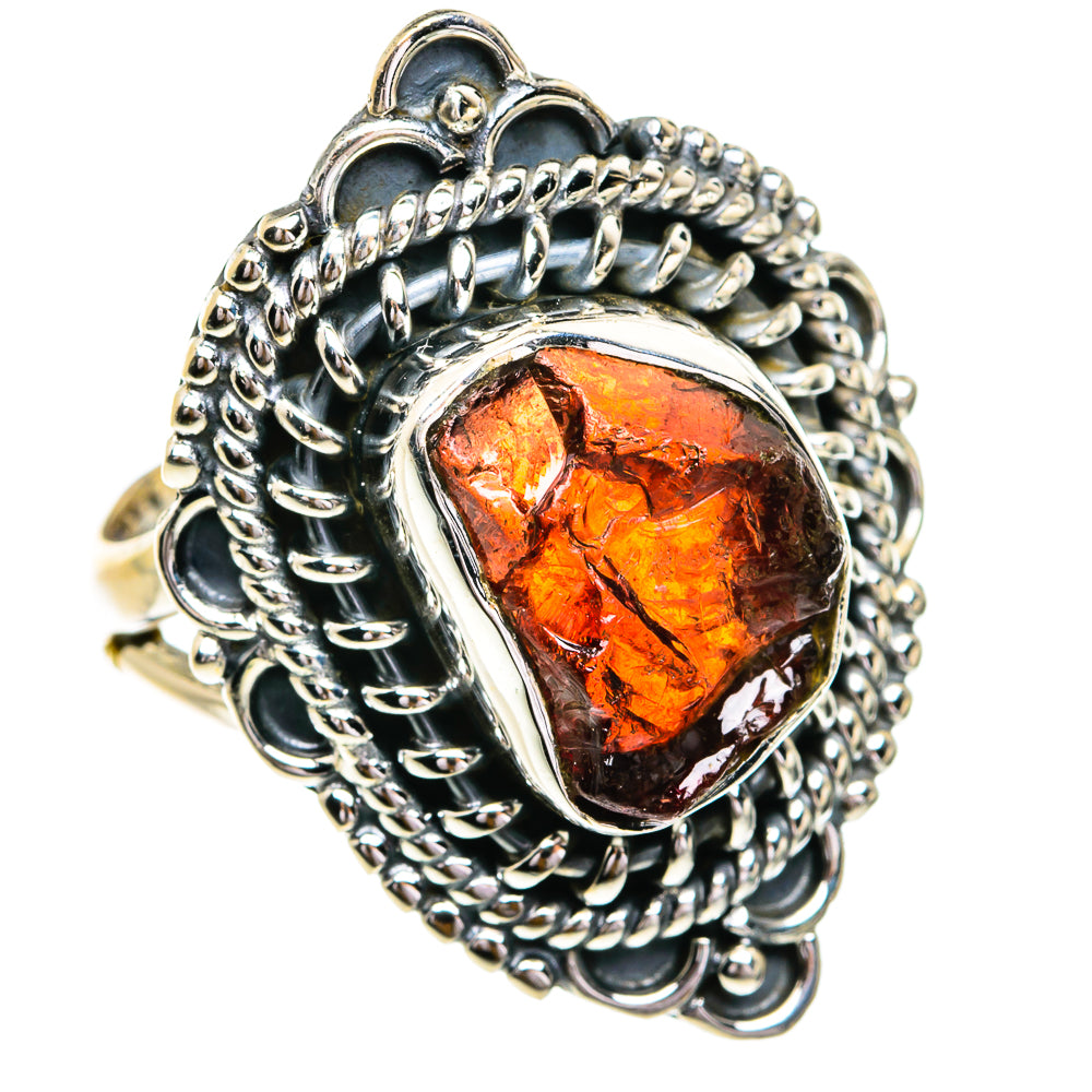 Garnet Rings handcrafted by Ana Silver Co - RING79128
