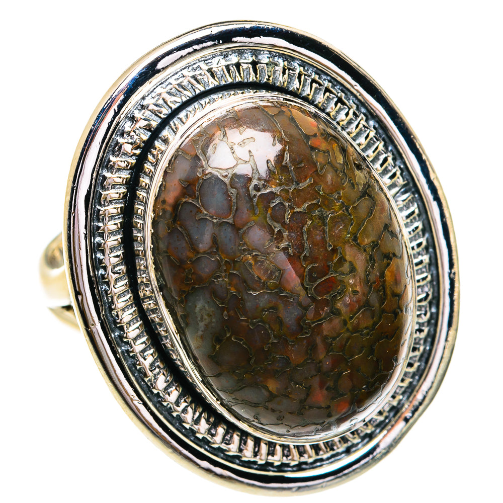 Dinosaur Bone Rings handcrafted by Ana Silver Co - RING79152