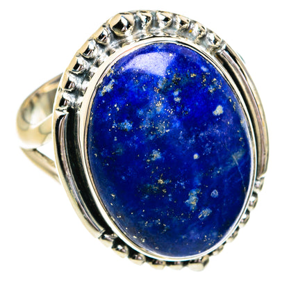 Lapis Lazuli Rings handcrafted by Ana Silver Co - RING79174