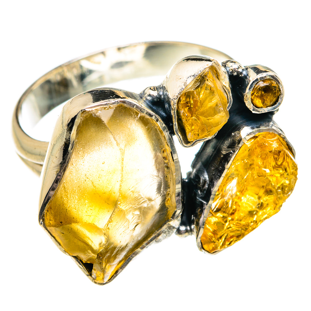 Citrine Rings handcrafted by Ana Silver Co - RING79184