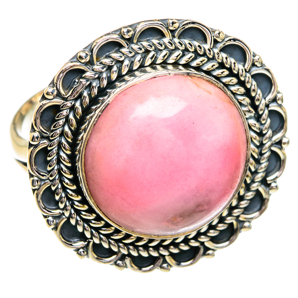 Pink Opal Rings handcrafted by Ana Silver Co - RING79186
