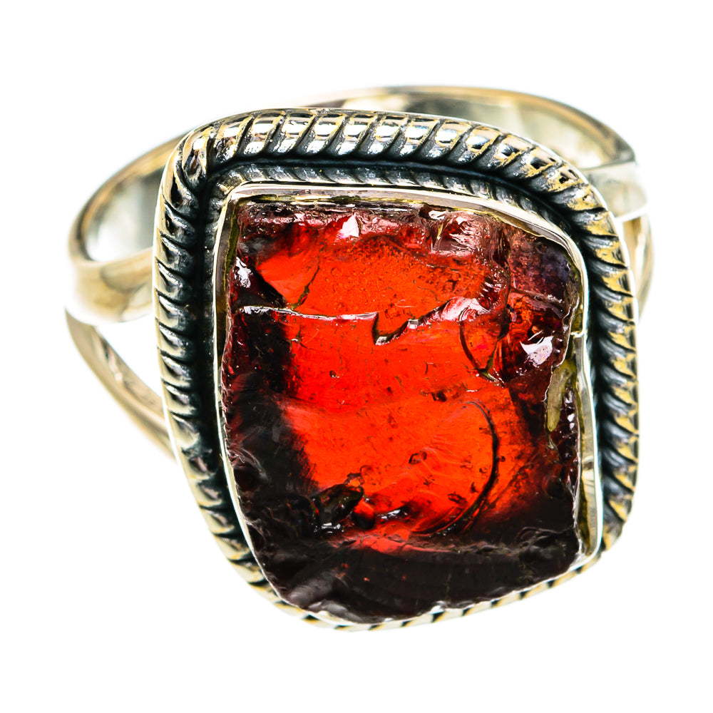 Garnet Rings handcrafted by Ana Silver Co - RING79189