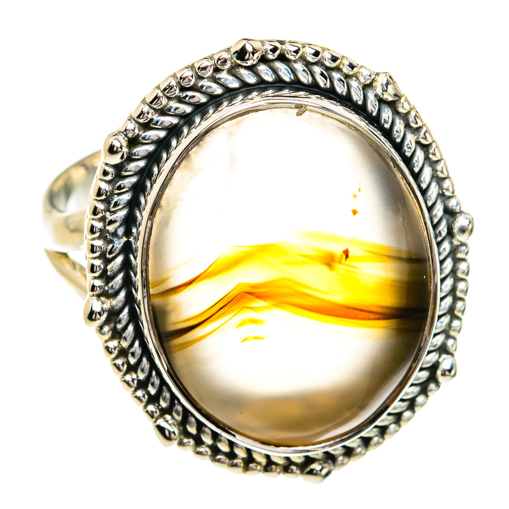 Montana Agate Rings handcrafted by Ana Silver Co - RING79210