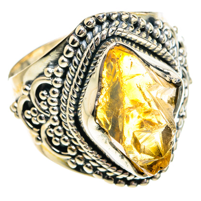 Citrine Rings handcrafted by Ana Silver Co - RING79214