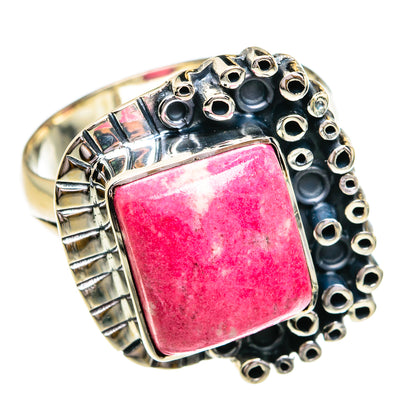 Thulite Rings handcrafted by Ana Silver Co - RING79215