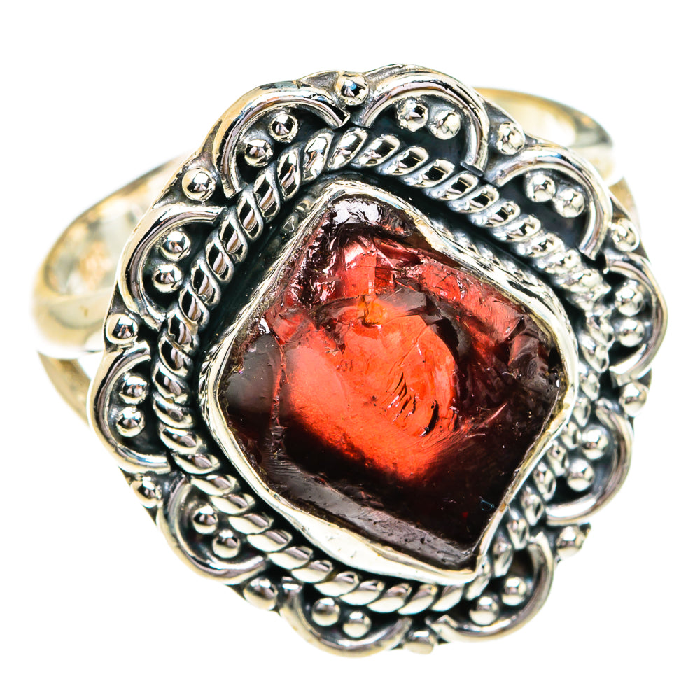 Garnet Rings handcrafted by Ana Silver Co - RING79217