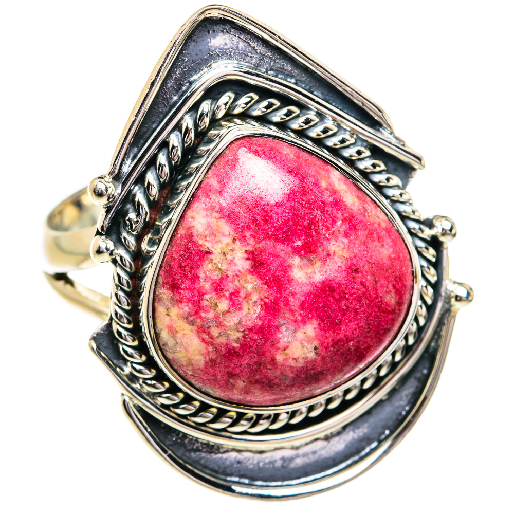 Thulite Rings handcrafted by Ana Silver Co - RING79243