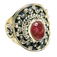 Pink Tourmaline Rings handcrafted by Ana Silver Co - RING79245