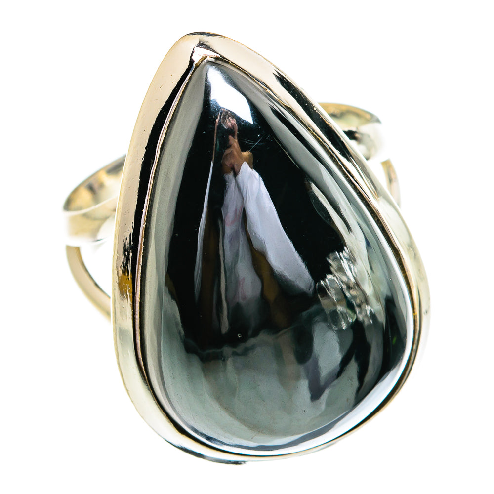 Hematite Rings handcrafted by Ana Silver Co - RING79257