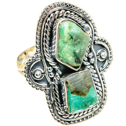 Chrysoprase Rings handcrafted by Ana Silver Co - RING79267