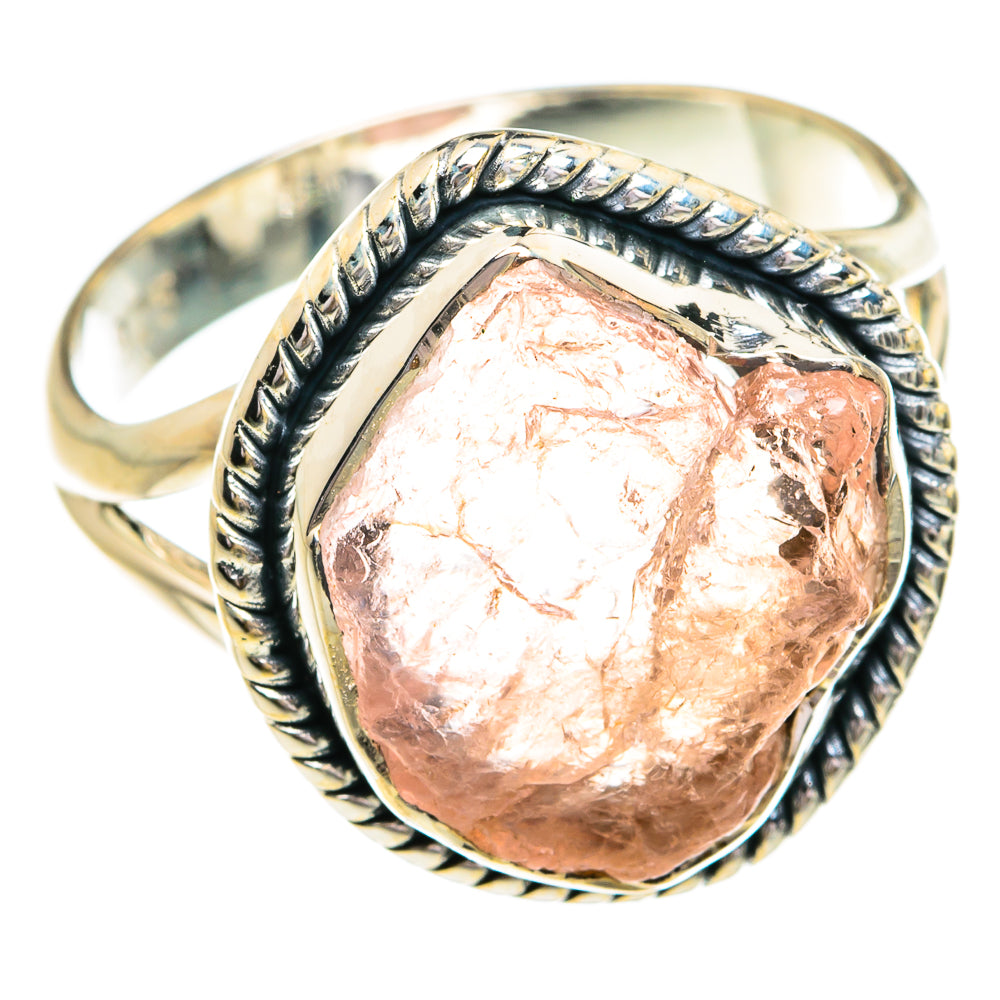 Rose Quartz Rings handcrafted by Ana Silver Co - RING79271