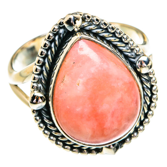 Pink Opal Rings handcrafted by Ana Silver Co - RING79273