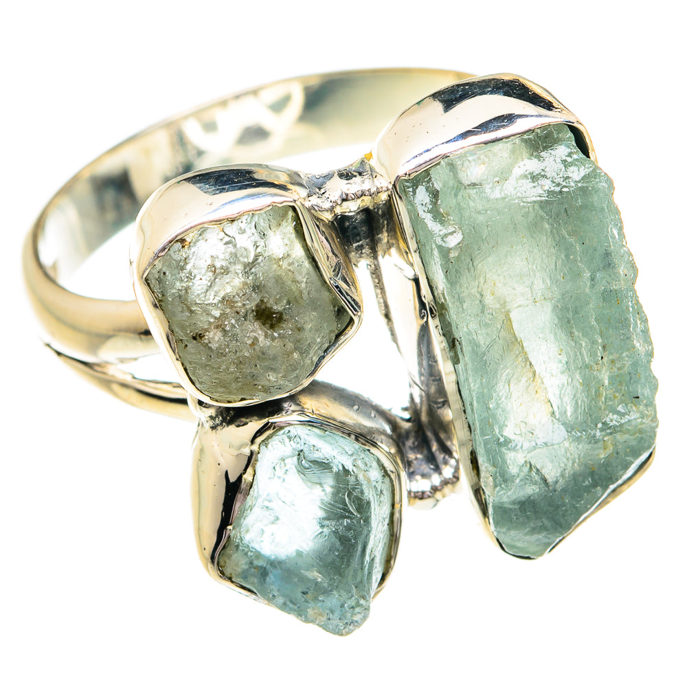 Aquamarine Rings handcrafted by Ana Silver Co - RING79287