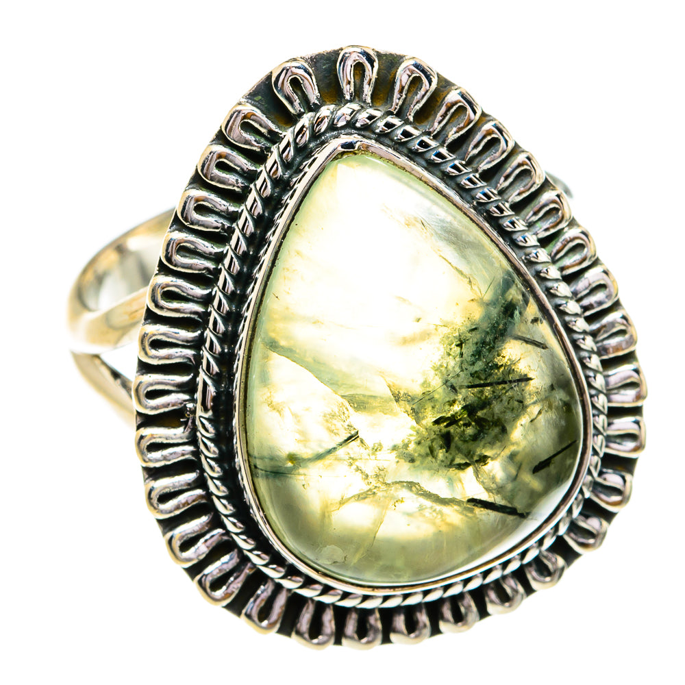 Prehnite Rings handcrafted by Ana Silver Co - RING79290
