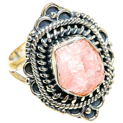 Rose Quartz Rings handcrafted by Ana Silver Co - RING79299