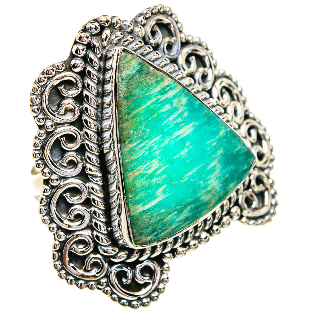 Amazonite Rings handcrafted by Ana Silver Co - RING79343