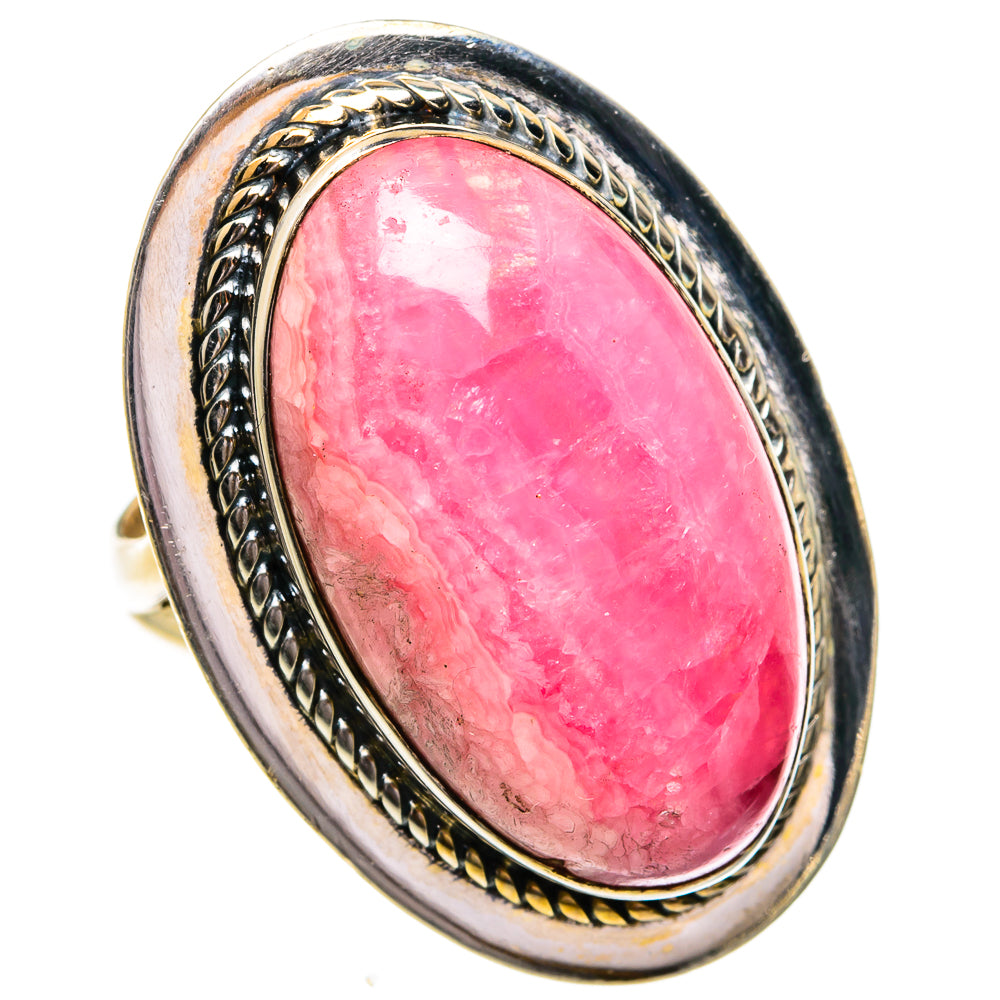 Rhodochrosite Rings handcrafted by Ana Silver Co - RING79357