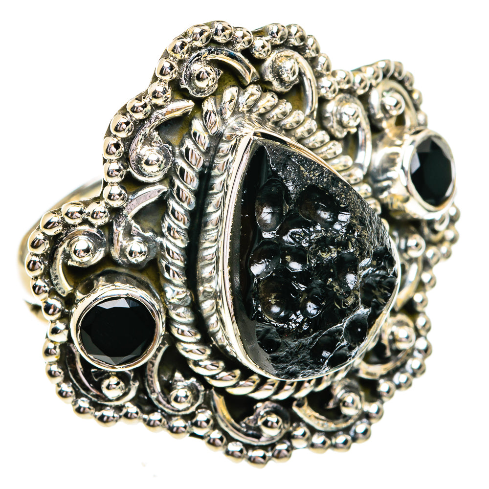 Tektite Rings handcrafted by Ana Silver Co - RING79364