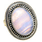Blue Lace Agate Rings handcrafted by Ana Silver Co - RING79365