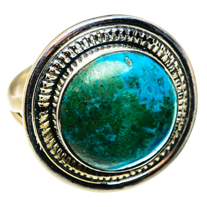 Chrysocolla Rings handcrafted by Ana Silver Co - RING79381