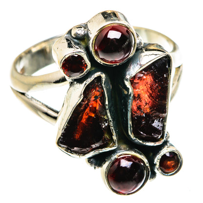 Garnet Rings handcrafted by Ana Silver Co - RING79394