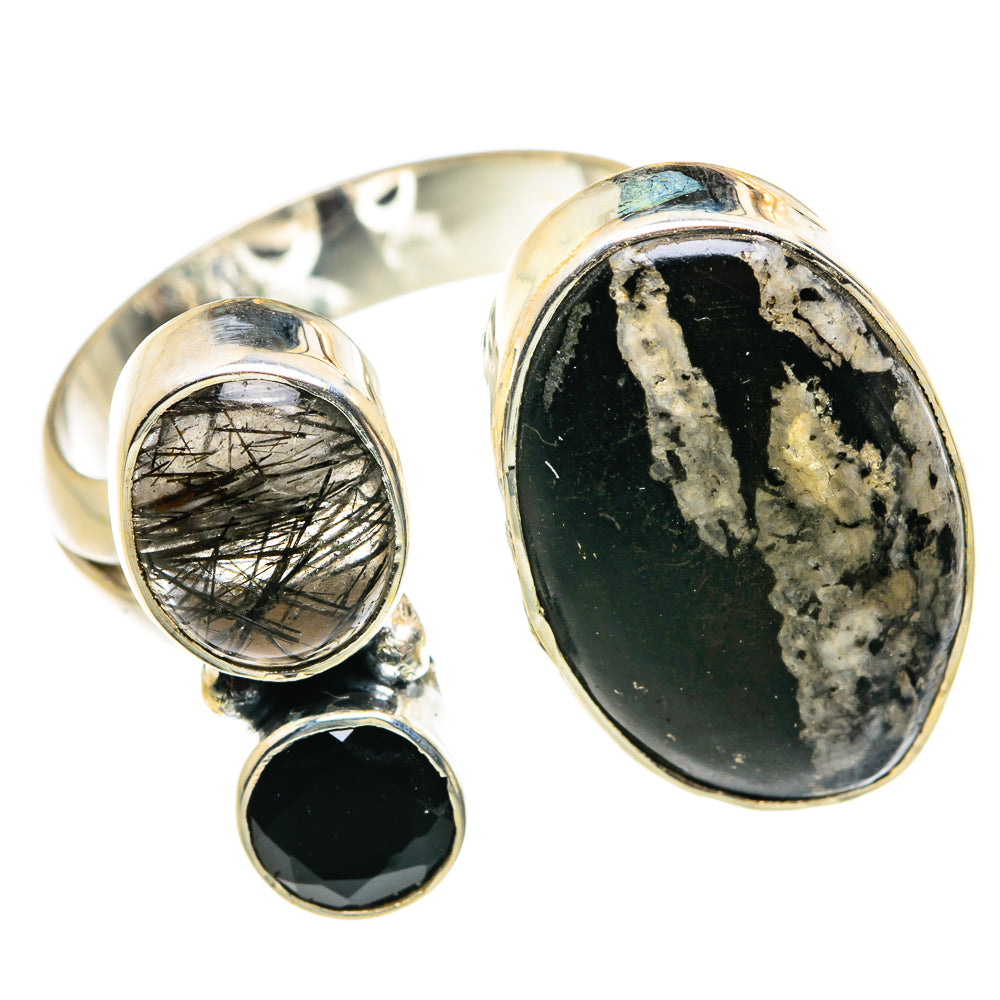 Pinolith Jasper Rings handcrafted by Ana Silver Co - RING79402