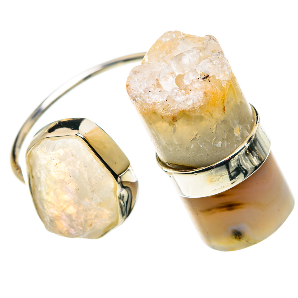 Amethyst Stalactite Rings handcrafted by Ana Silver Co - RING79436