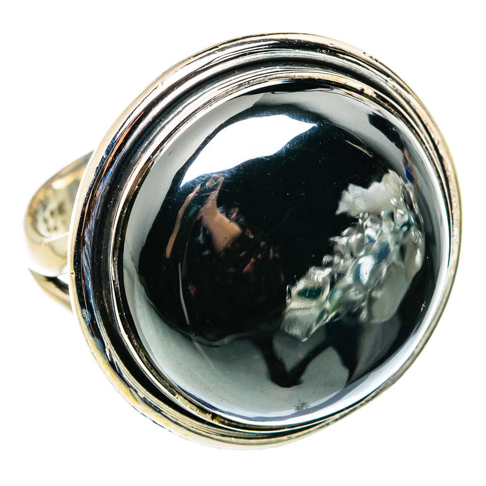 Hematite Rings handcrafted by Ana Silver Co - RING79442
