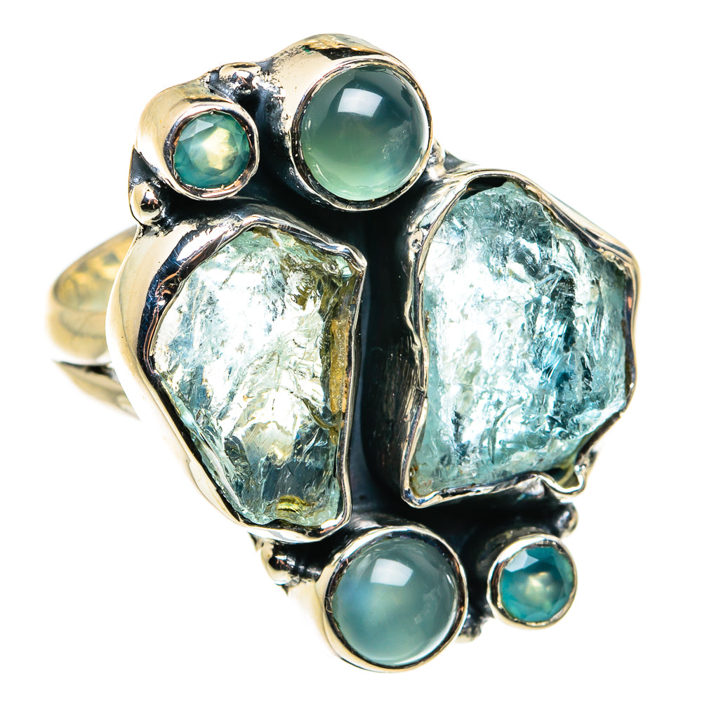 Aquamarine Rings handcrafted by Ana Silver Co - RING79445