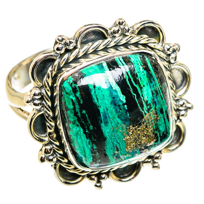 Chrysocolla Rings handcrafted by Ana Silver Co - RING79449